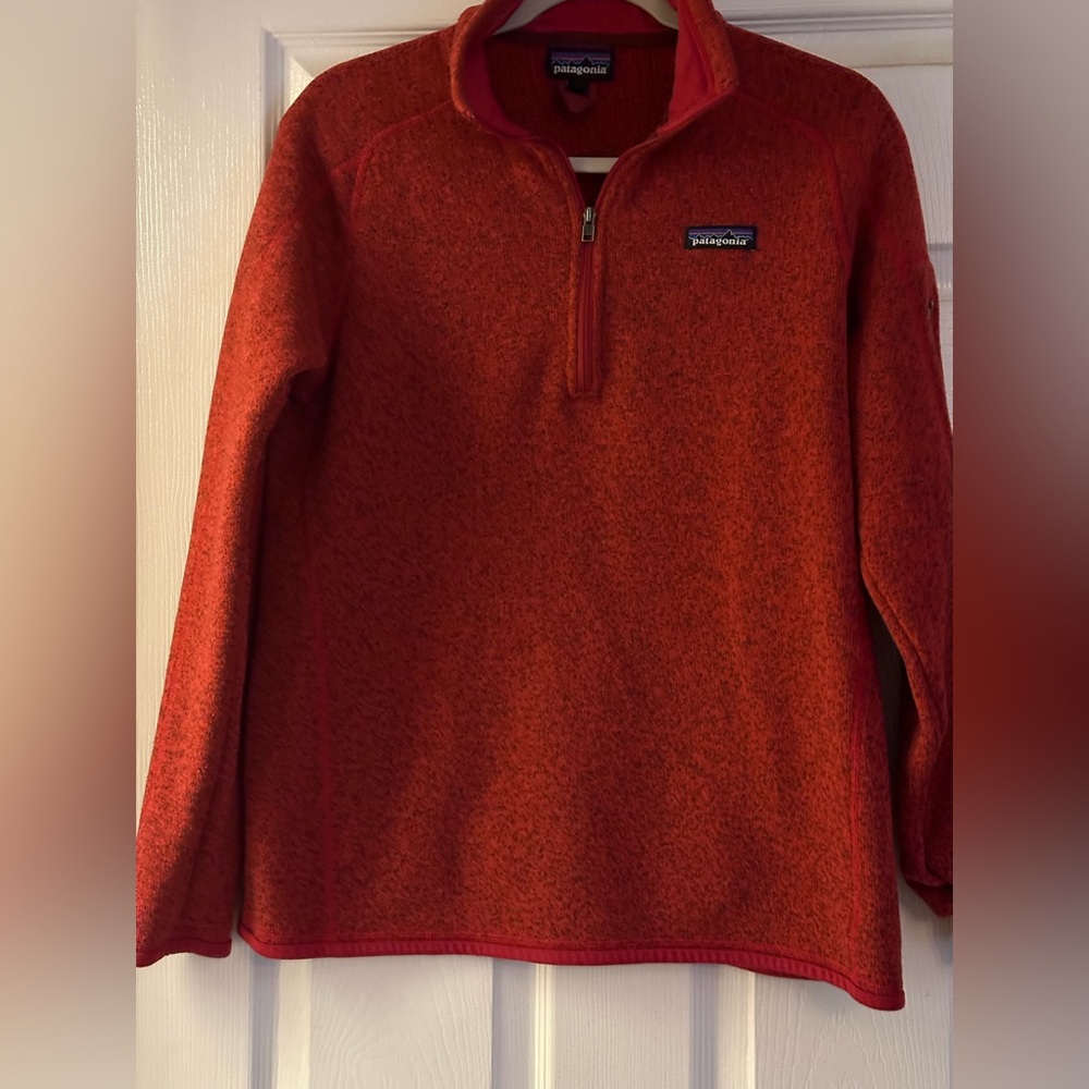 Patagonia women’s Better Sweater..worn a few times, no holes stains or picks.
